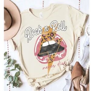 Rock n Roll Never Dies Graphic Tee